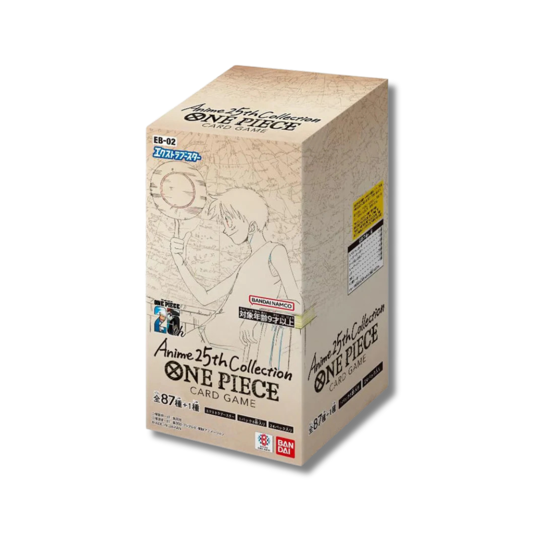 One Piece Card Game Box EB-02 Anime 25th Collection (JP)