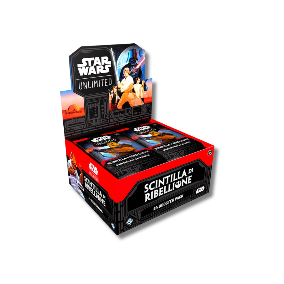 Star Wars Unlimited Scintille di Ribellione Booster Box (IT)
