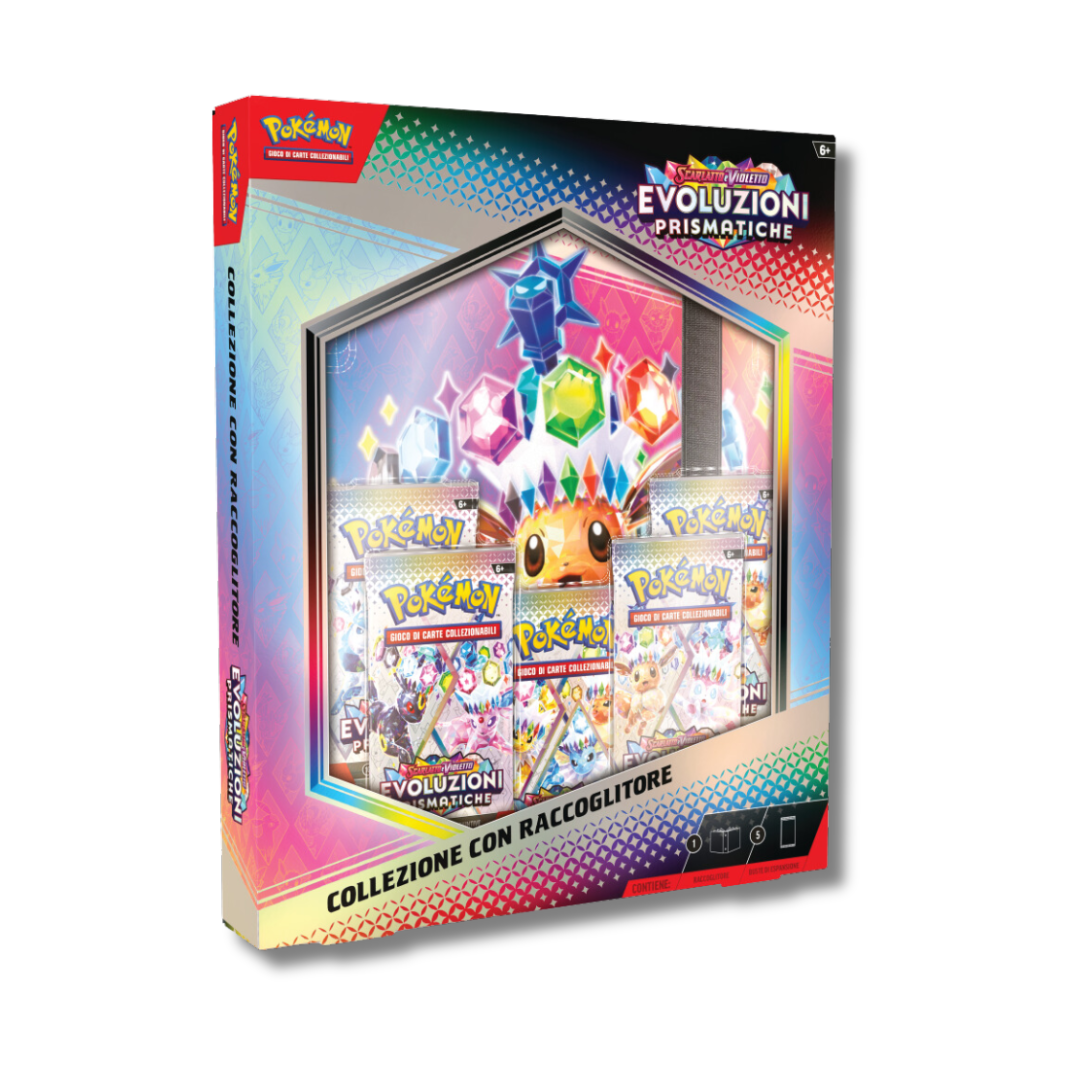 Pokemon Evoluzioni Prismatiche Collezione con Raccoglitore (IT)