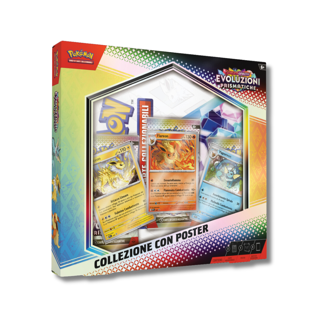 Pokemon Evoluzioni Prismatiche Collezione con Poster (IT)