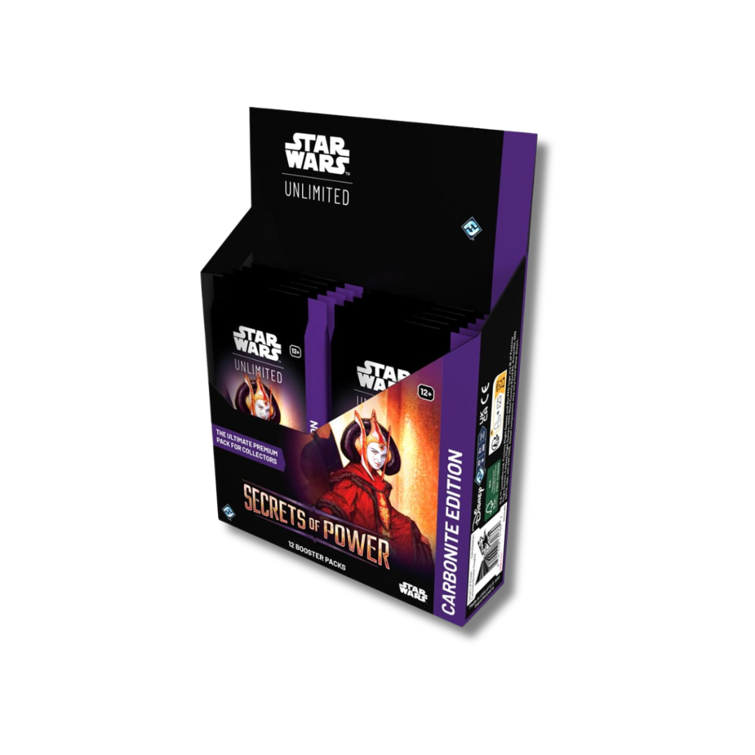 Star Wars Unlimited Segreti del Potere Booster Box Carbonite Edition (EN)