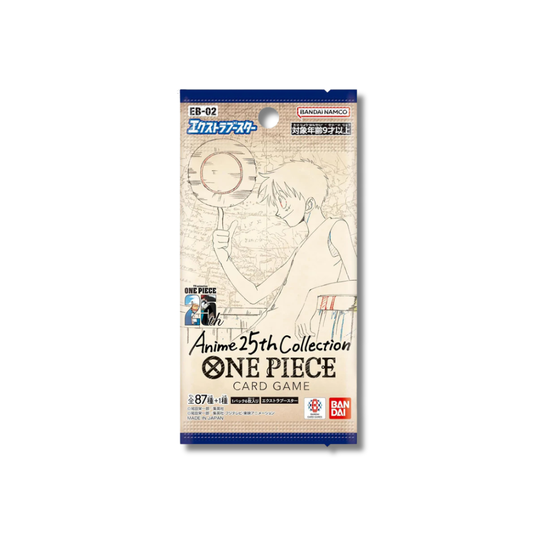 One Piece Card Game Box EB-02 Anime 25th Collection (JP)