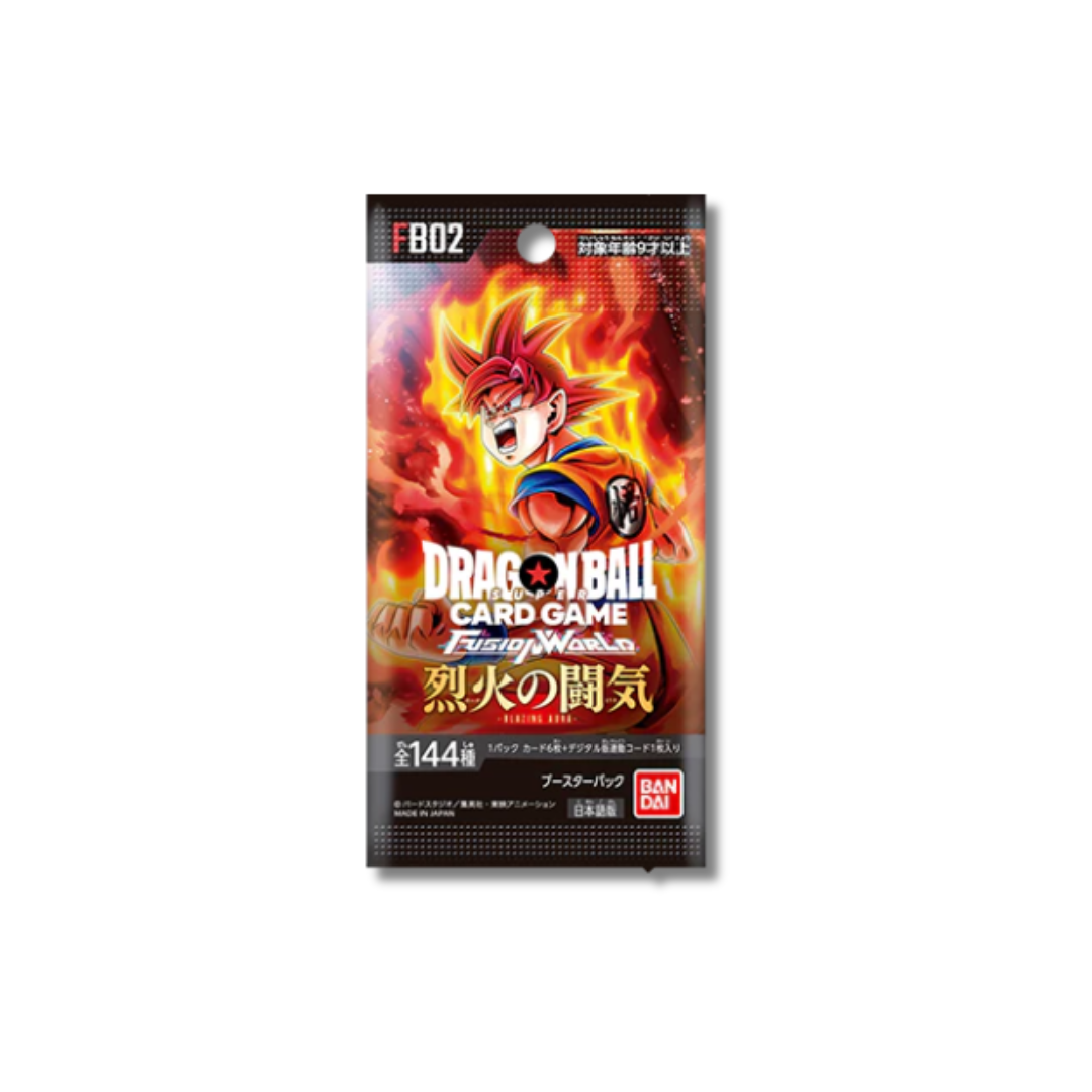 Dragon Ball Fusion World Blazing Aura FB02 Booster Box 24 Bustine (JP)