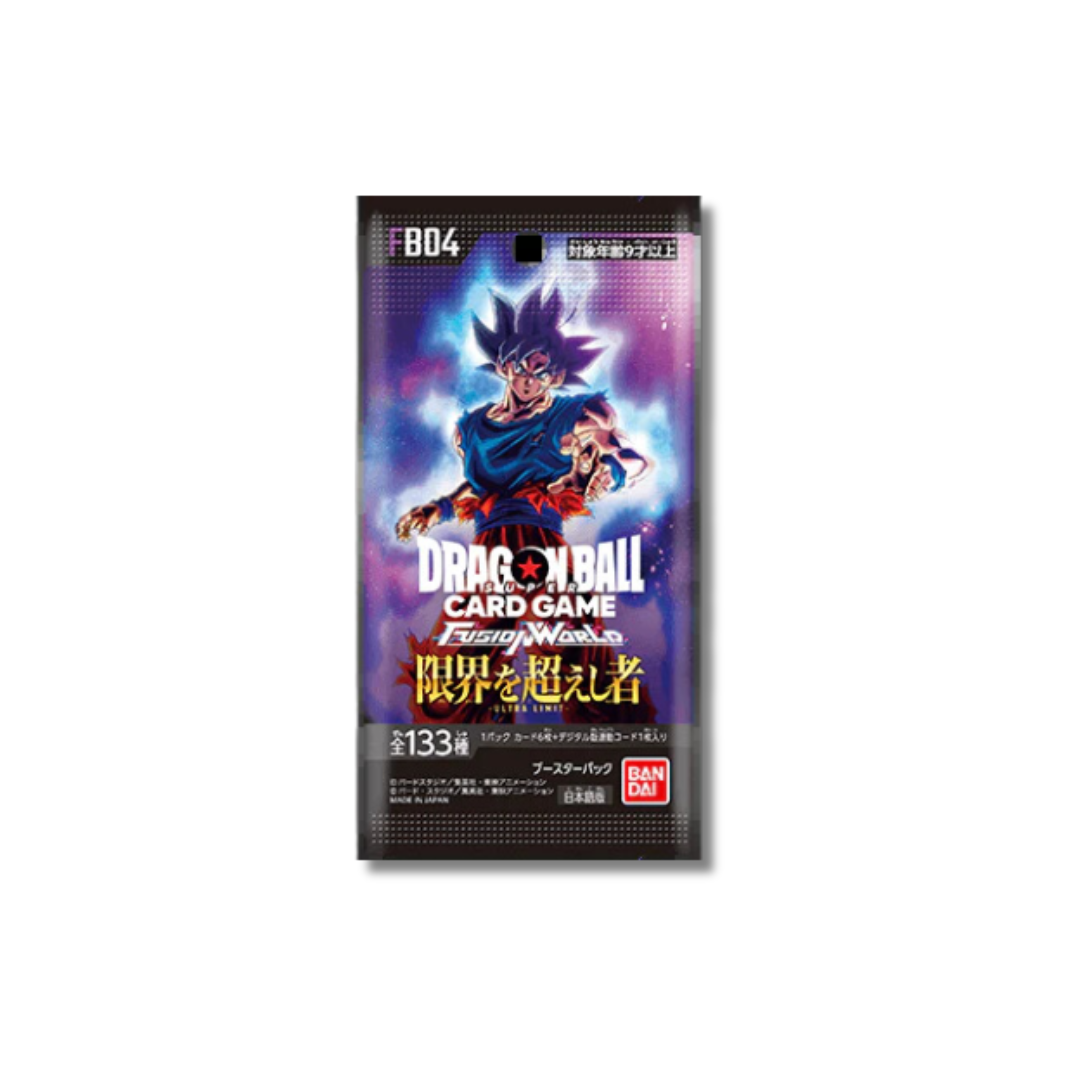 Dragon Ball Fusion World Ultra Limit FB04 Booster Box 24 Bustine (JP)
