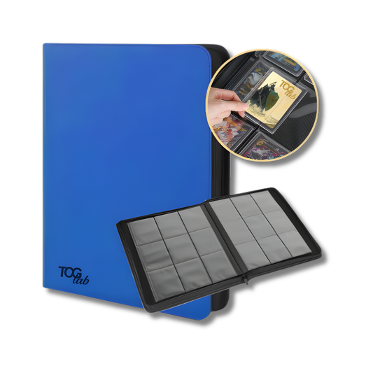 Album Raccoglitore Premium per Top Loader 9 Tasche 252 Slot - Blue