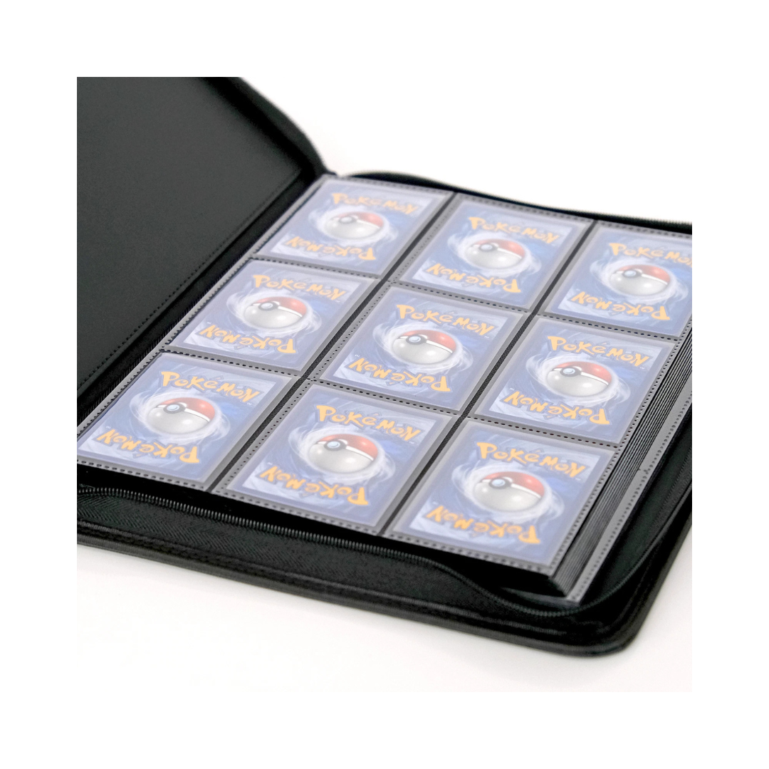 Raccoglitore Binder con Zip 9 Tasche 360 Slot