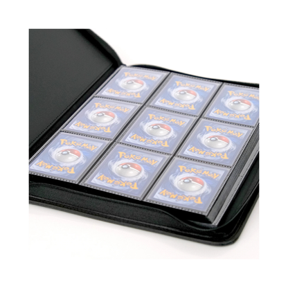 Raccoglitore Binder con Zip 9 Tasche 360 Slot