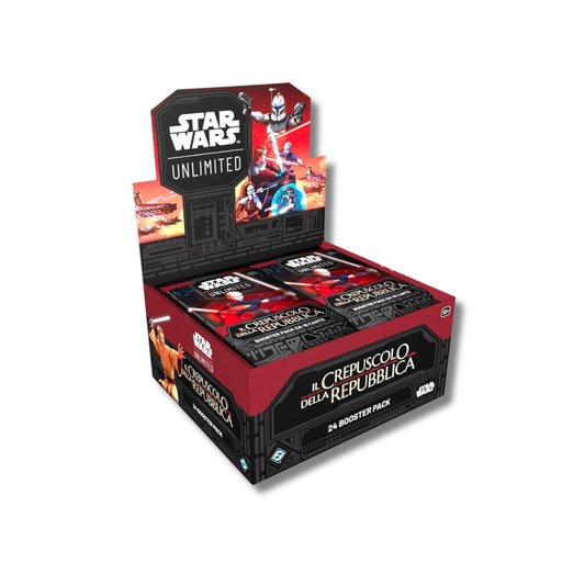 Star Wars Unlimited Il Crepuscolo della Repubblica Booster Box (IT)