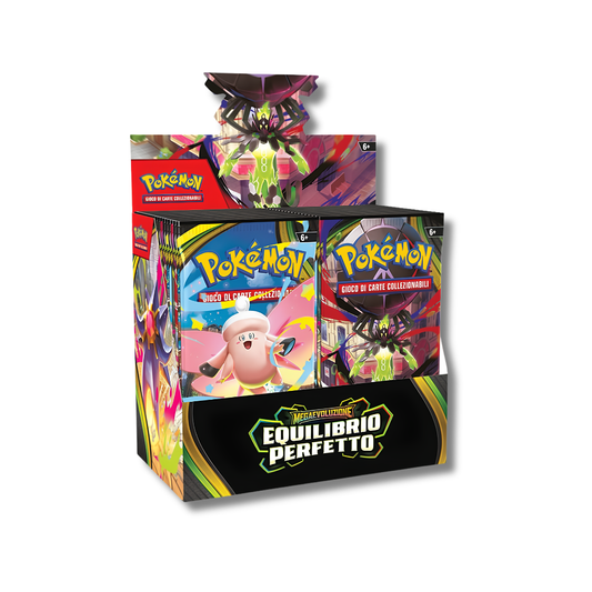 Pokemon Booster Box Display Equilibrio Perfetto 36 Bustine (IT)