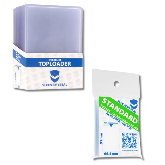 Bundle Top Loader Film Protettivo con Sleeves Standard Size