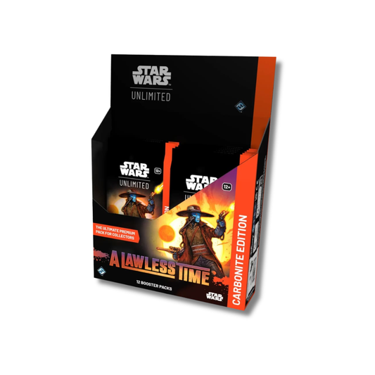 Star Wars Unlimited Tempi senza Legge Booster Box Carbonite Edition (EN)