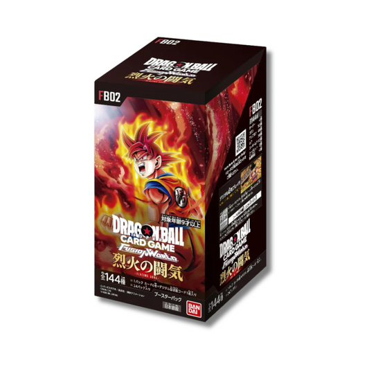 Dragon Ball Fusion World Blazing Aura FB02 Booster Box 24 Bustine (JP)