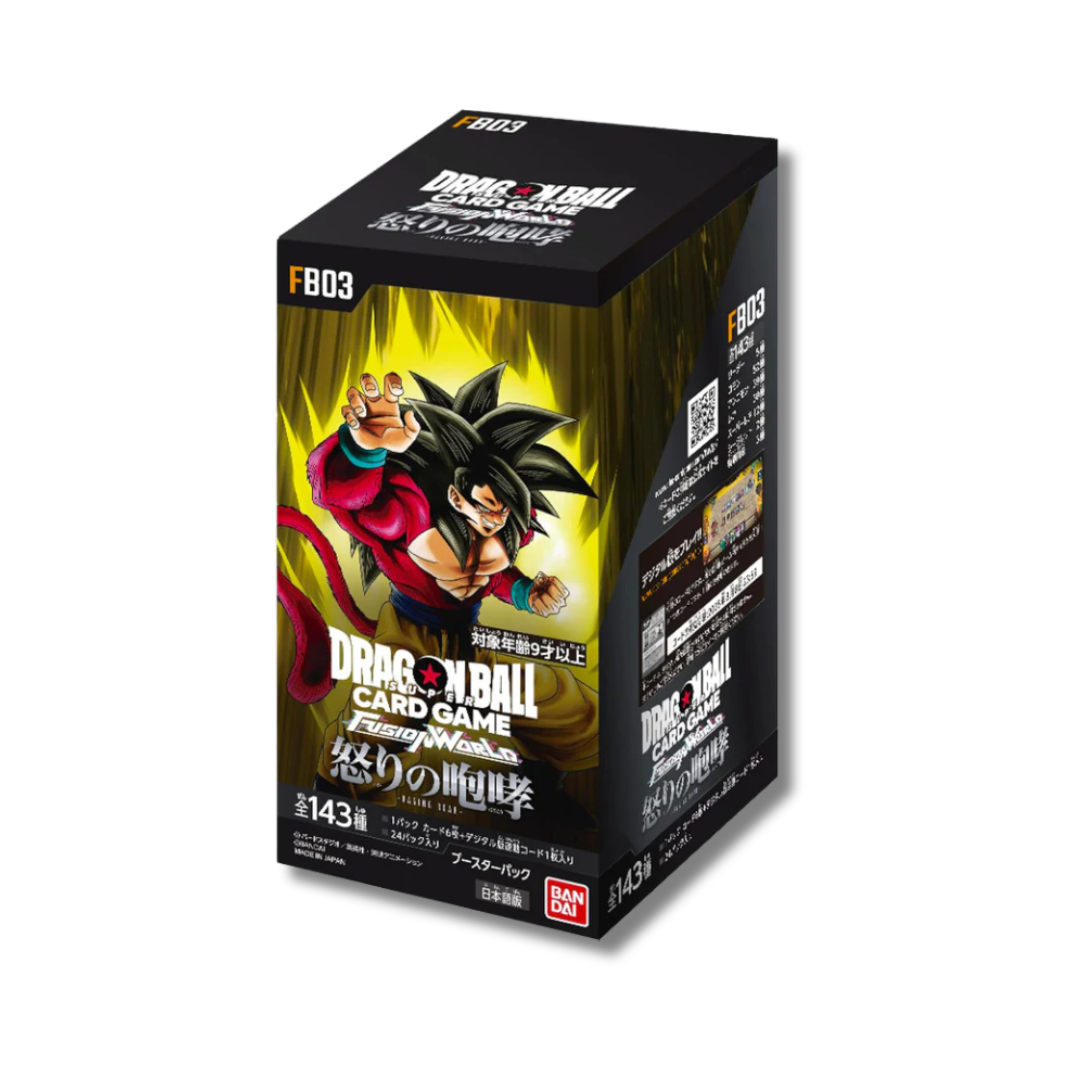 Dragon Ball Fusion World Raging Roar FB03 Booster Box 24 Bustine (JP)