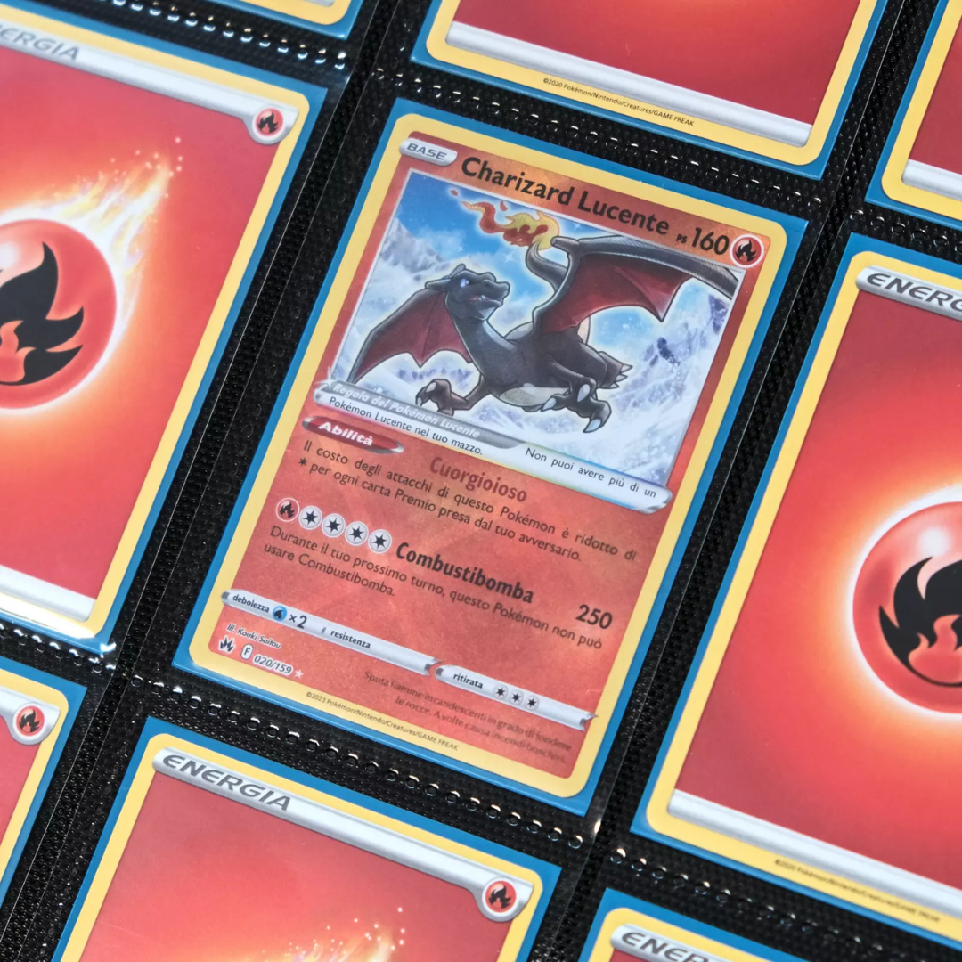 Matte Sleeves Blue 50 Bustine Protettive Trasparenti per Carte da Gioco