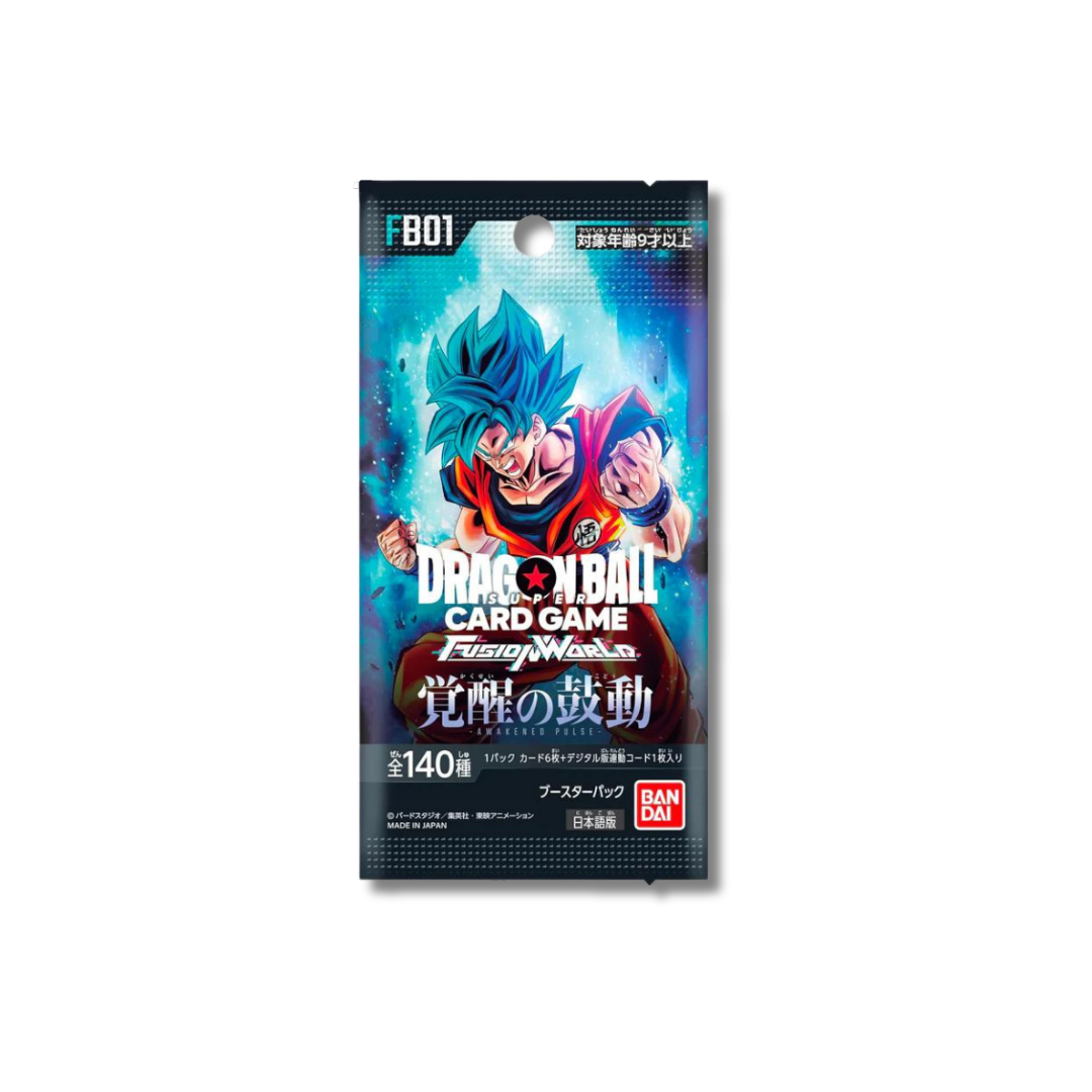 Dragon Ball Fusion World Awakened Pulse FB01 Booster Box 24 Bustine (JP)