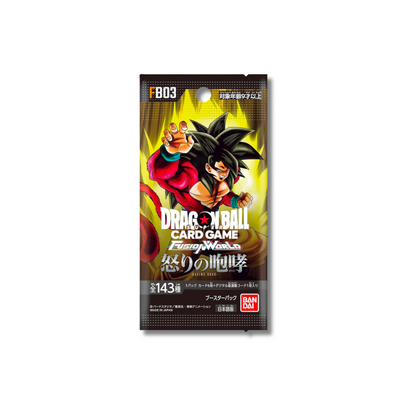 Dragon Ball Fusion World Raging Roar FB03 Booster Box 24 Bustine (JP)