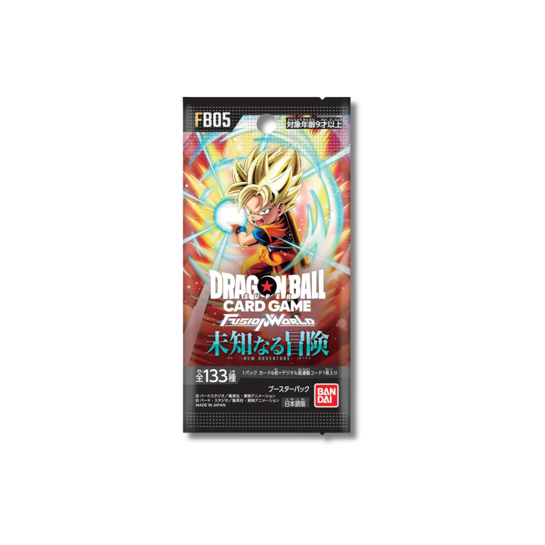 Dragon Ball Fusion World New Adventure FB05 Booster Box 24 Bustine (JP)