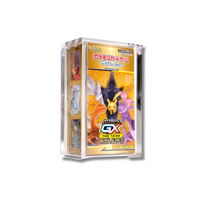 Case in Plexiglass Magnetico Trasparente Teca per Display 10 Buste Pokemon JP