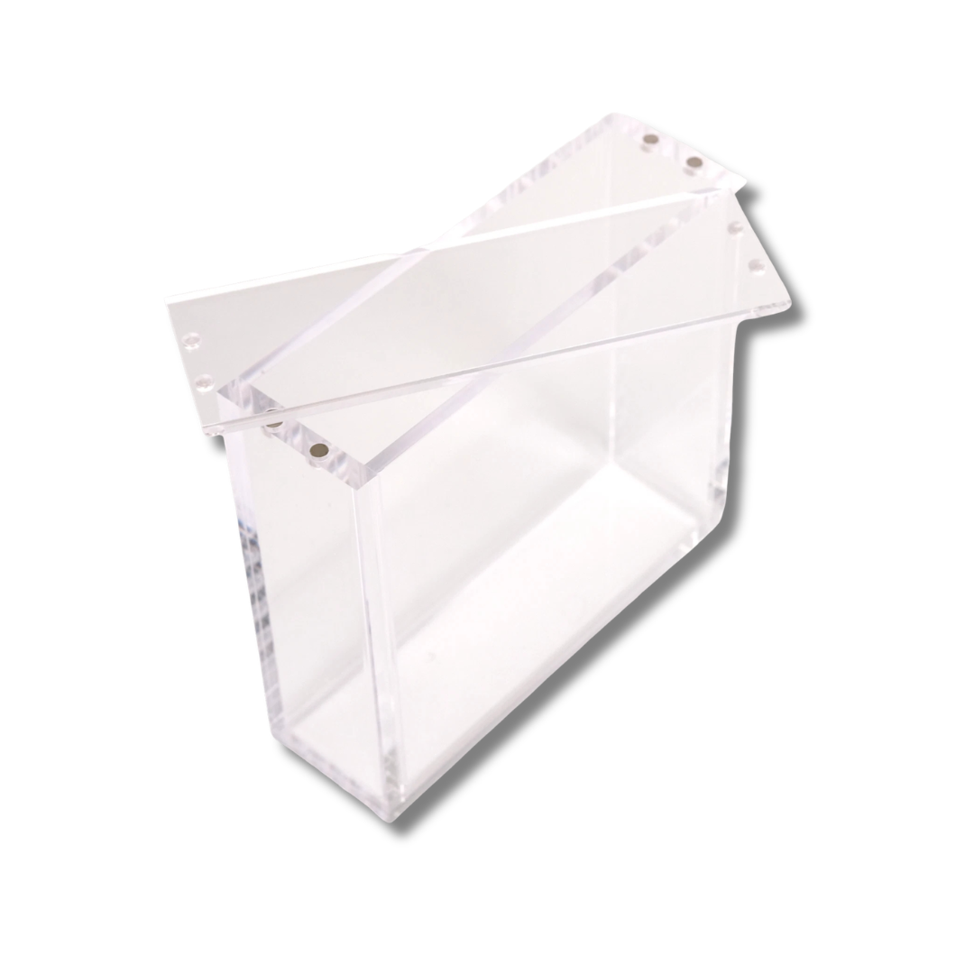 Case in Plexiglass Magnetico Trasparente Teca per Display 30 Buste Pokemon JP