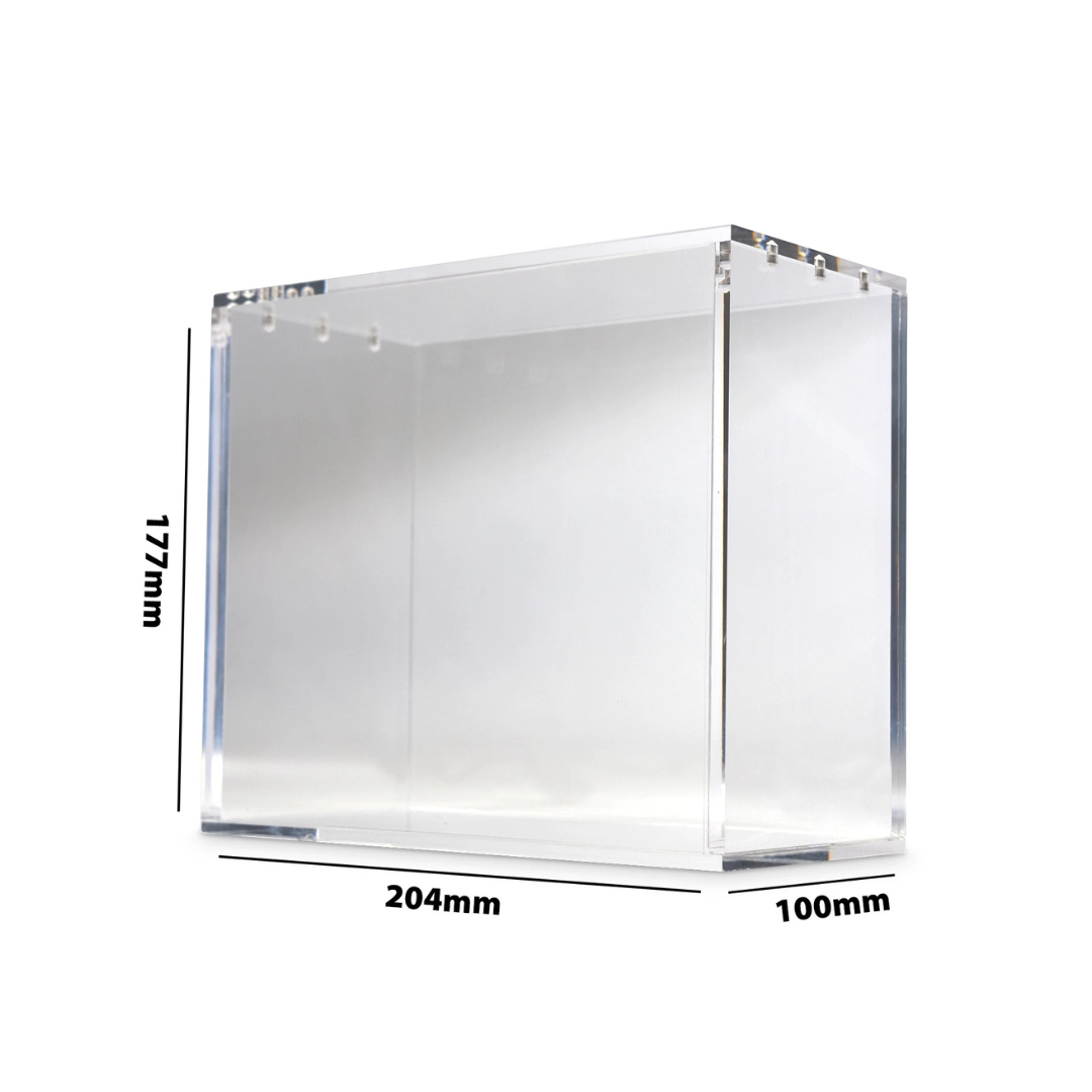 Case in Plexiglass Trasparente Teca per Set Allenatore Fuoriclasse