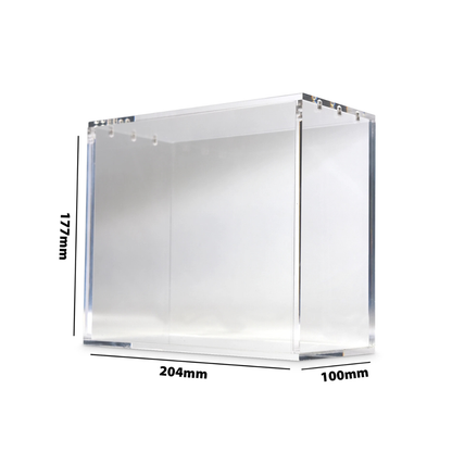 Case in Plexiglass Trasparente Teca per Set Allenatore Fuoriclasse